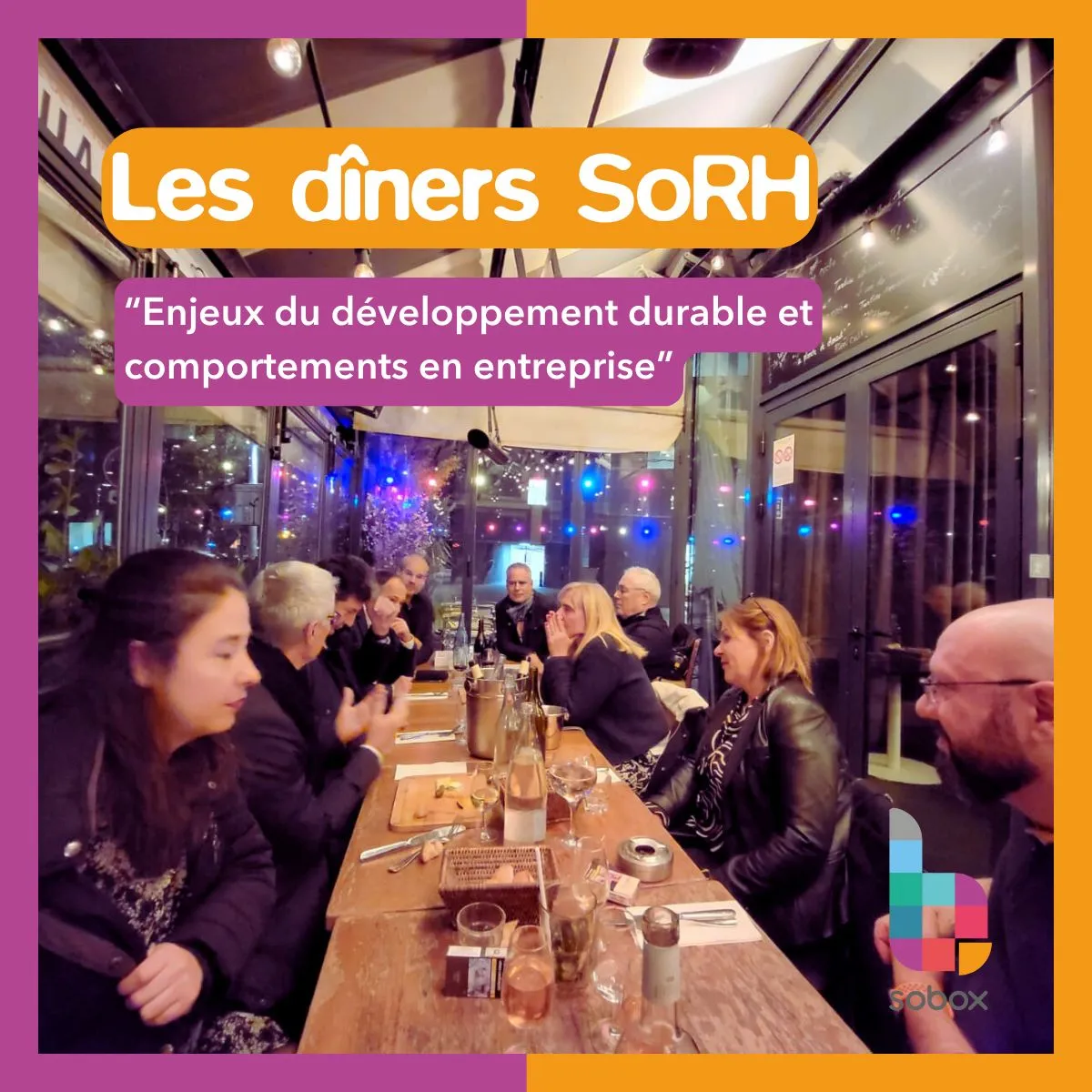 Dîner SoRH Paris 2023